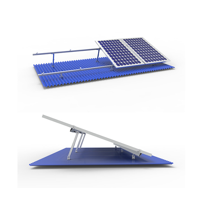 AS Rooftop Solar Mounting Extension Leg Base Bracket